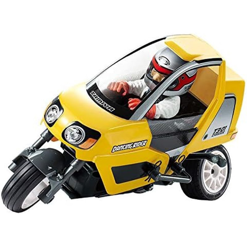 TAMIYA タミヤ 1-8 RC ダンシングライダー T3-01 イエローボディ プロポ付き 塗装済み完成モデル
