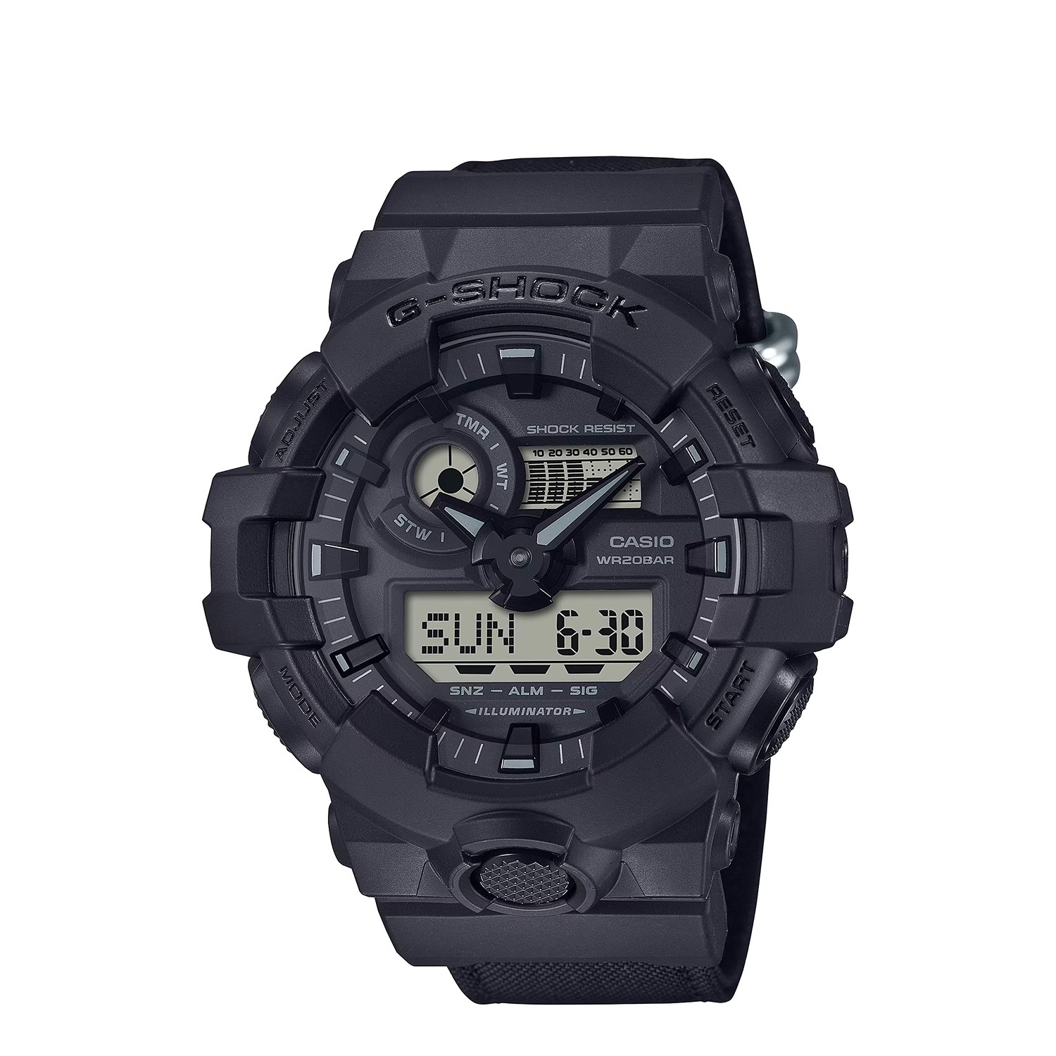 G-SHOCK GA-700 SERIES 腕時計 GA-700BCE-1AJF メンズ レディース ブラック 黒