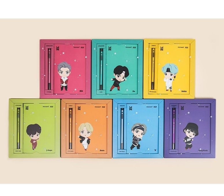 TinyTAN ノートセット 153IDペン付き／推し活にぴったり！選べるメンバー（BTS公式グッズ） 5,631円