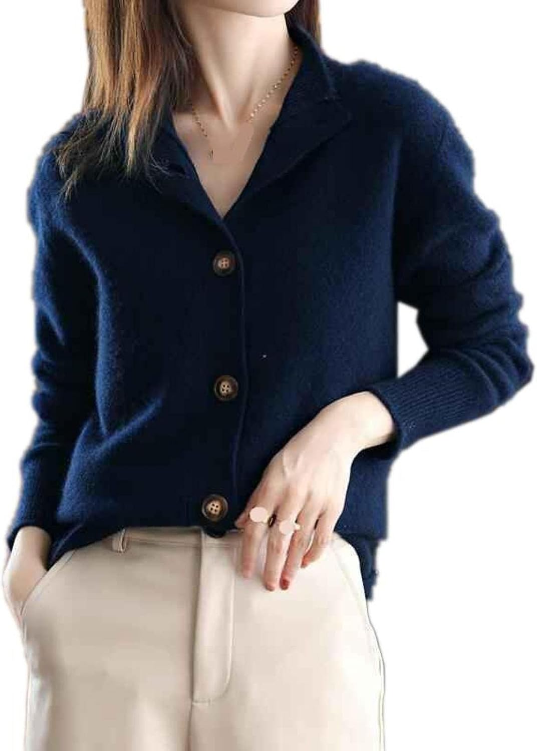 カーディガン セーター レディース アウター 無地 立て襟 シンプル 上着 お出かけ カジュアル スタンドカラー ノーマル丈 トップス エレガント おしゃれ 普段使い きれいめ 体型