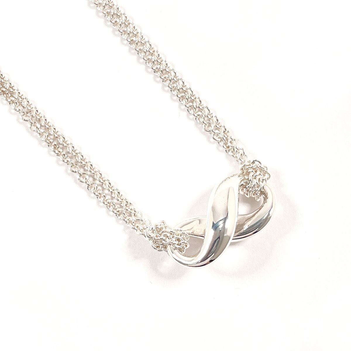 インフィニティ ネックレス シルバー シルバー925 レディース