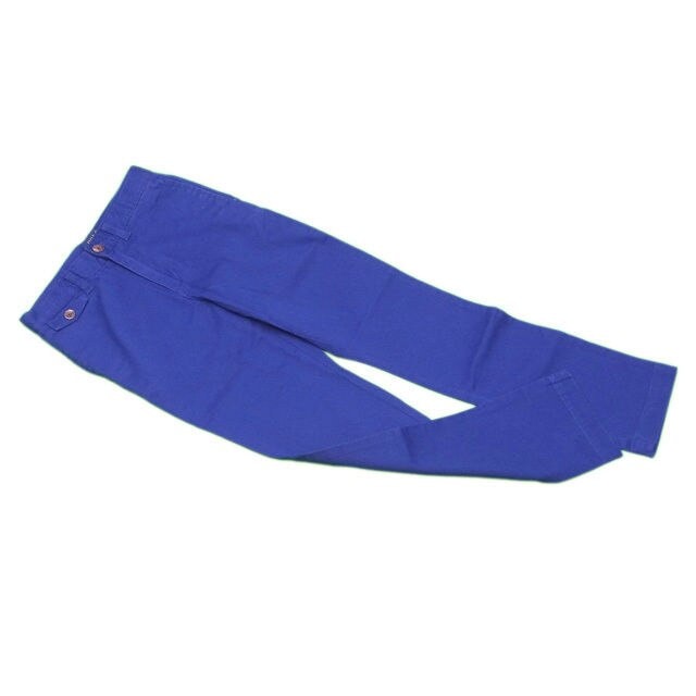 パンツ 130 56 スキニー キッズ7サイズ ブルー 中古