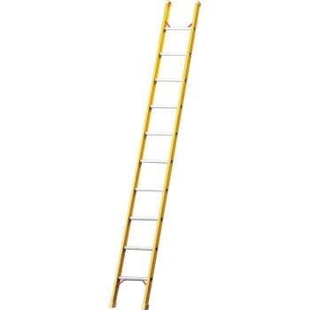 電気工事/電設作業用 一連はしご（FRP） RSG-201