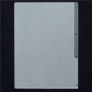 （まとめ） ニックス 2穴クリアホルダー A4 厚さ0.2mm MS-2-A4 1パック（10枚） 15セット