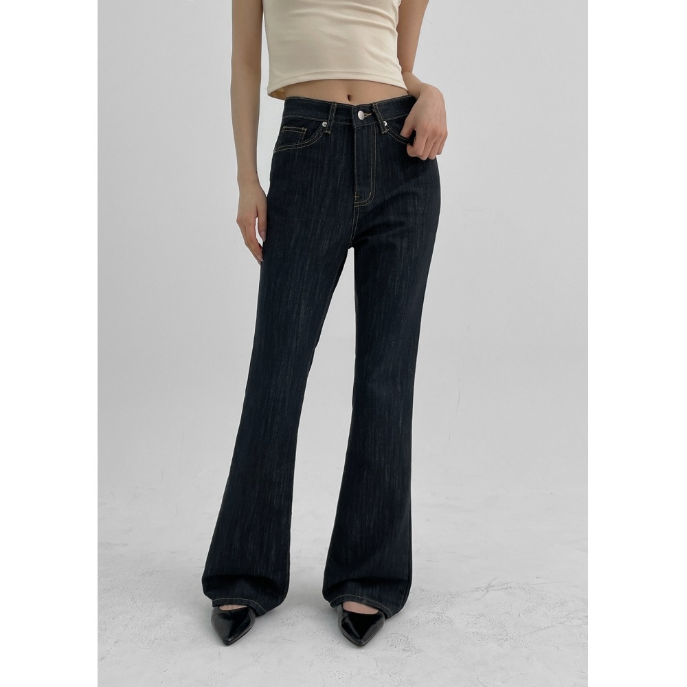 ブラックアップ [B-デニム] ノンフェードブーツ-カット 021