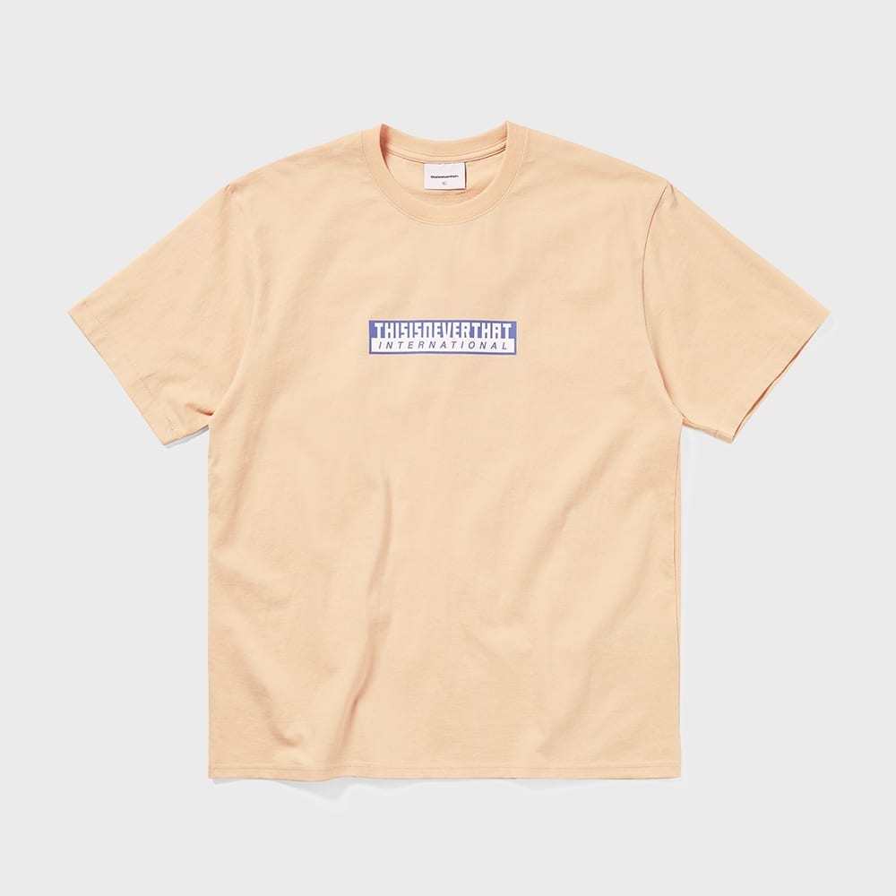 ディスイーズネバーザット TNT International Tee Apricot