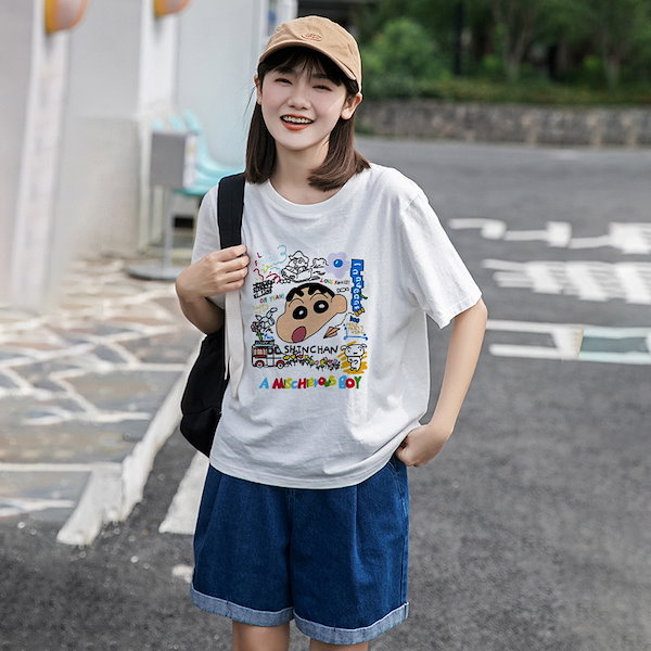 Qoo10] クレヨンしんちゃん Tシャツ 夏服 半袖