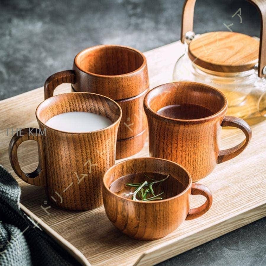 天然木製 マグカップ ペア セット 木製 カップ コップ カフェ シンプル プレゼント ギフト 和モダン 割れない 軽い 軽量 漆塗り 父の日 実用的 敬老の日 80代