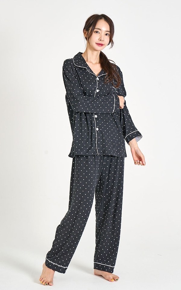 G-DRAGON パジャマ Qoo10 G-DRAGON着用 パジャマ ドット