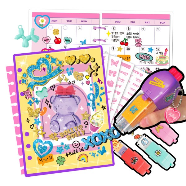 デコデコローリングシールペン デラックスダックキット