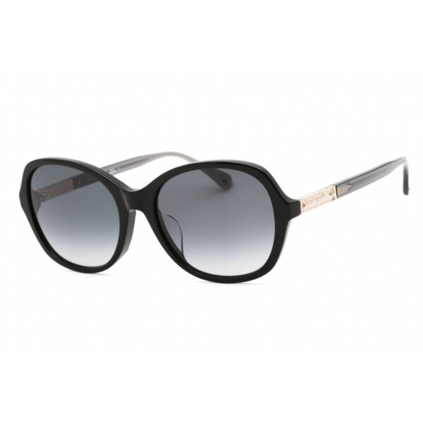 サングラス Kate SpadeWomens Sunglasses Full Rim Black Oversized Frame YAEL/F/S 0807 9O