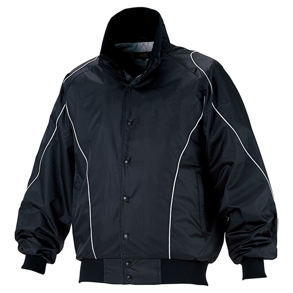 ゼット 野球ウエア グラウンドコート ブラック S BOG315A 1900