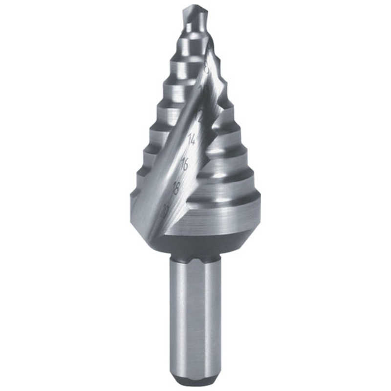 RUKO社　2枚刃 スパイラルステップドリル 20mm 短尺　101062
