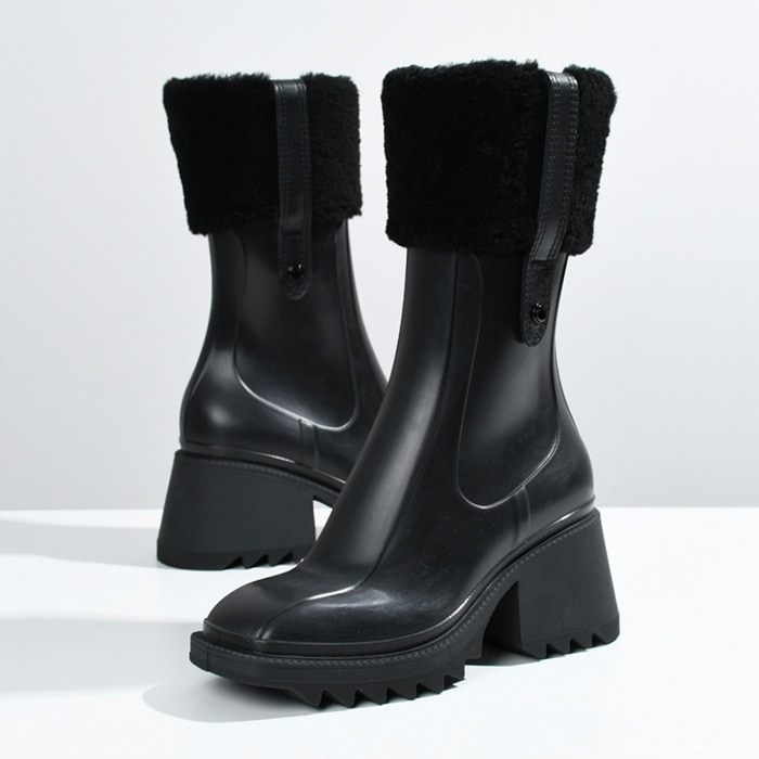 ブーツ シューズ ベティ BETTY レインブーツ CHC23S544DD レディース ブラック ウェリントンブーツ アンクルブーツ レザー シンプル 人気