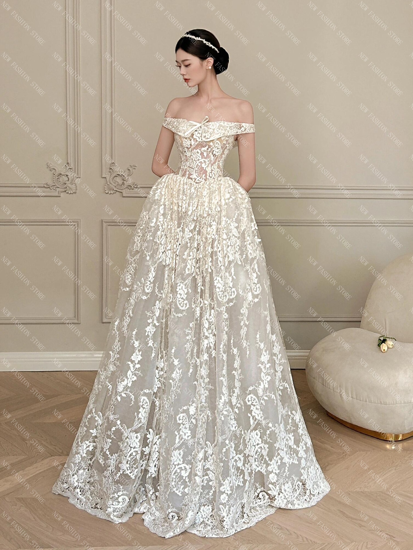 ウエディングドレス-48