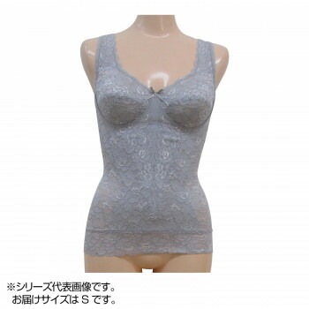 TAMURA Yauco 総レース多機能ボディシェーパー TYP90 パウダーグレー S-TYP90-224-S