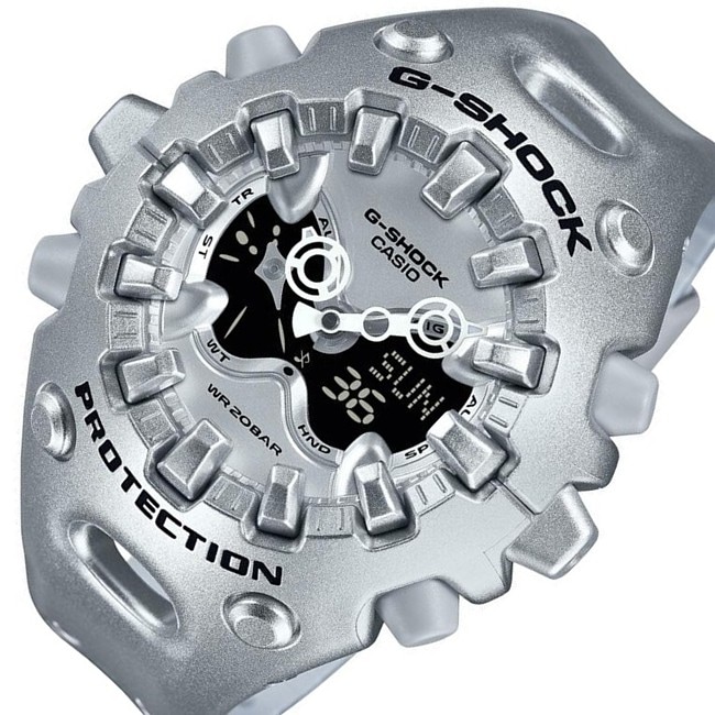 メンズ腕時計 アナデジモデル シルバー(国内正規品)GA-V01A-8AJF