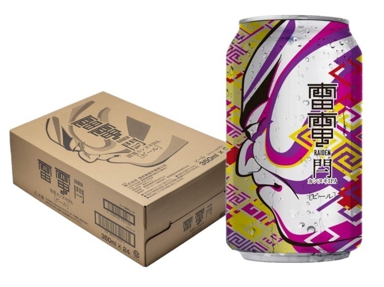 オラホビール OH!LA!HO BEER 雷電カンヌキIPA 350ml1ケース/24本【本州(一部地域を除く)は送料無料】