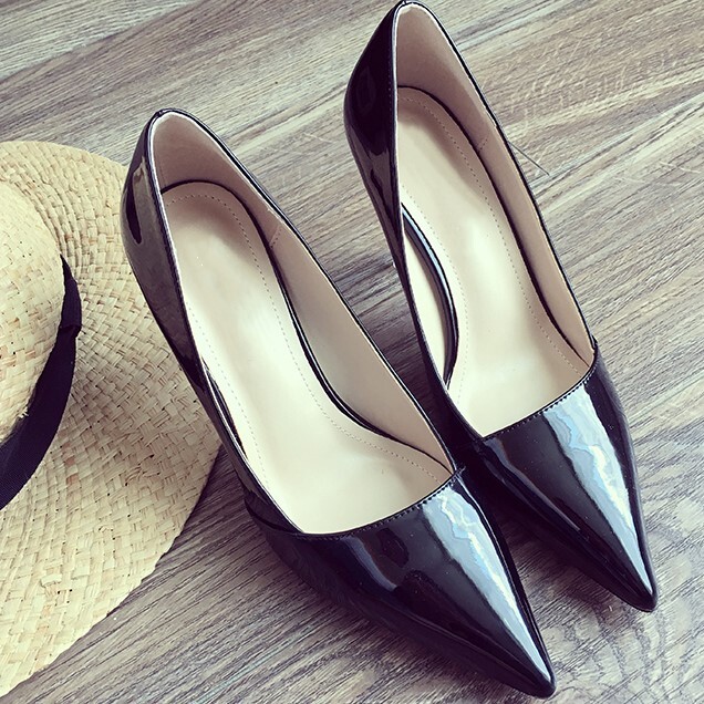 パンプス ポインテッドトゥパンプス ピンヒール 9ｃｍヒール 美脚 脚長 大人可愛い きれいめ シンプル 大人 上品 おしゃれ かっこいい フォーマル 女っぽ セクシー 無地 シーズンレス 入学式