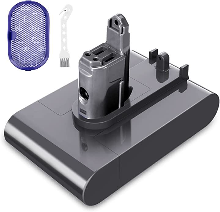 互換品 互換用 dc35 dc45バッテリー TypeBねじ式 DC31 DC44対応 ダイソン対応 フイルター付き(3.5Ah-フィルターセット)