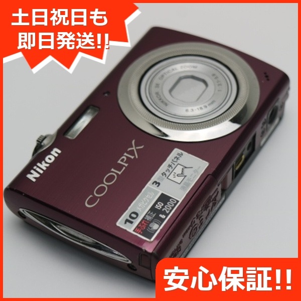 美品 COOLPIX S230 パープル Nikon デジカメ 101