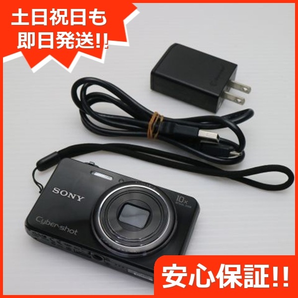 美品 DSC-WX100 ブラック デジカメ SONY 62