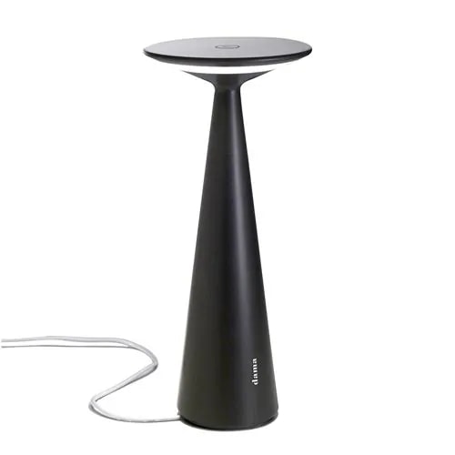 大塚家具 LEDテーブルスタンド 「ZAF-DAMA-BK」 ブラック USB充電式 イタリア製