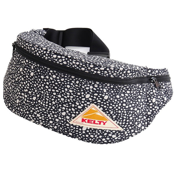 KELTY ケルティ DESIGN PRINT MINI FANNY ボディバッグ 32592425-BLACKD