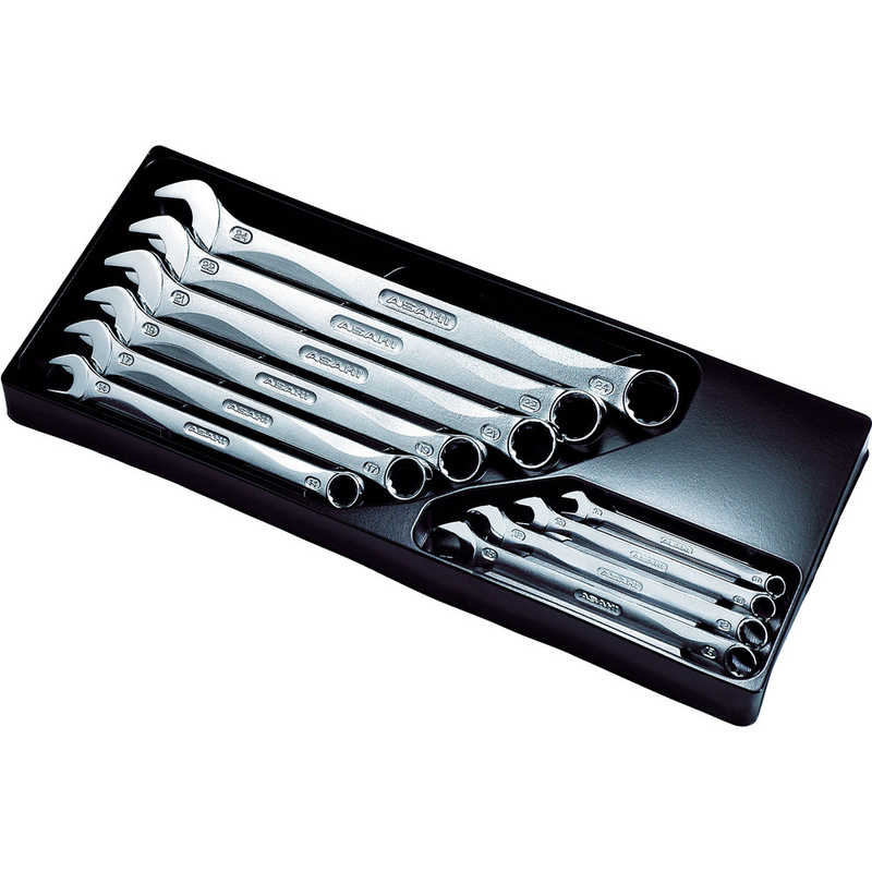 旭金属工業　レボウェイブコンビネーションスパナセット　CLS100