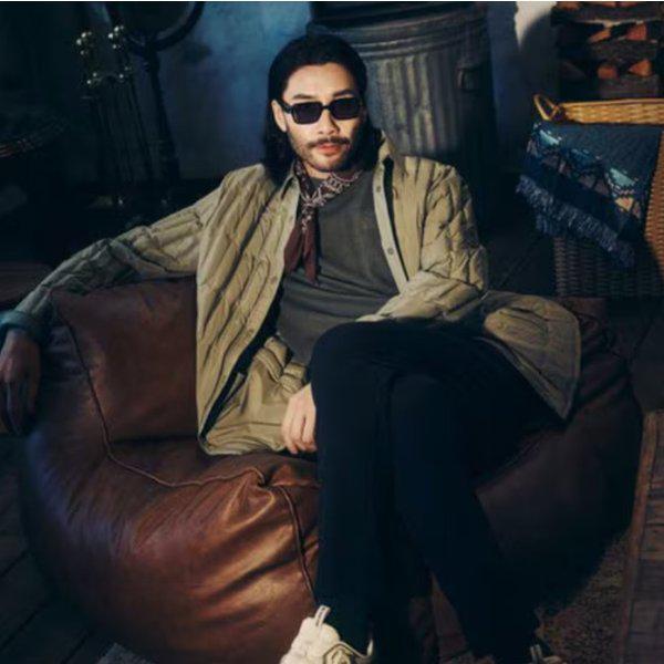 25年 F/W 新作 メンズ 登山 ルクラ シャツ チューブ ダウンジャケット1 1BYPAWU021