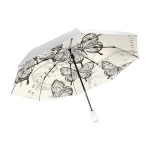傘夏作晴雨兼用折りたたみ傘コンパクト携帯紫外線対策韓国ファッション焼け止め折りたたみ傘