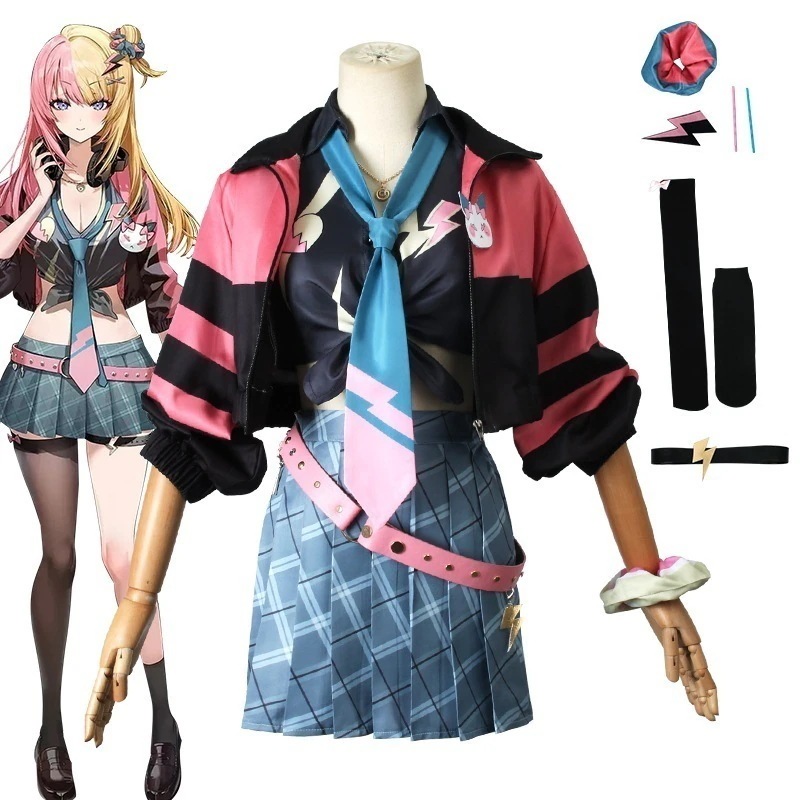 バーチャルキャスターvtuderレインボー社coa服enxsoleilkotokatorahimeコスプレ衣装