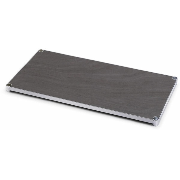 MR-91TWM ダークブラウン メタルラック ウッディ棚板 メーカー直送 4,796円