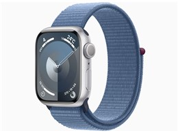 Apple Watch Series 9 GPSモデル 41mm MR923J/A [シルバー/ウインターブルースポーツループ]