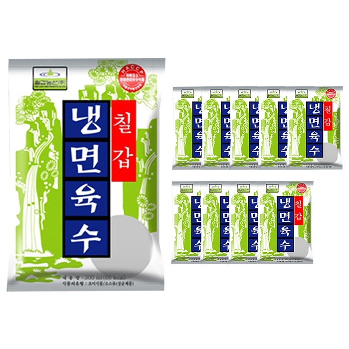 冷麺 スープ 300ml x 10ea 平壌式 水冷麺