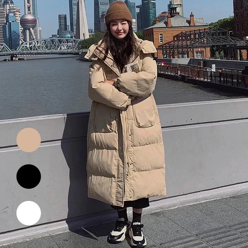 MF42 大人気 3色 韓国 ファッション ダウンコート 大きいサイズ ダウンジャケット ロングコート 韓国 コート レディース服 コットン ダウン コート レディース アウター ダウン 韓国