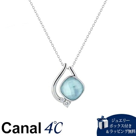 4cc519300【送料無料】【ラッピング無料】カナルヨンドシー Canal 4℃ カナル4℃ Early Summer Collection シルバー ネックレス シェル/人工石/キュービックジルコ