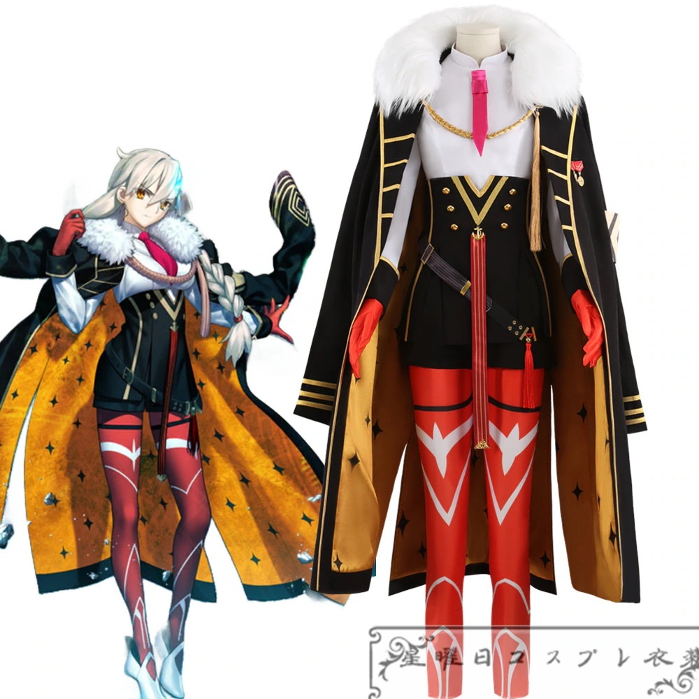 Fate/Grand Order FGO 10周年サーヴァント Ｕ－オルガマリー オルガマリー・アニムスフィア 霊基再臨第3段階衣装 コスプレ衣装 コスチューム