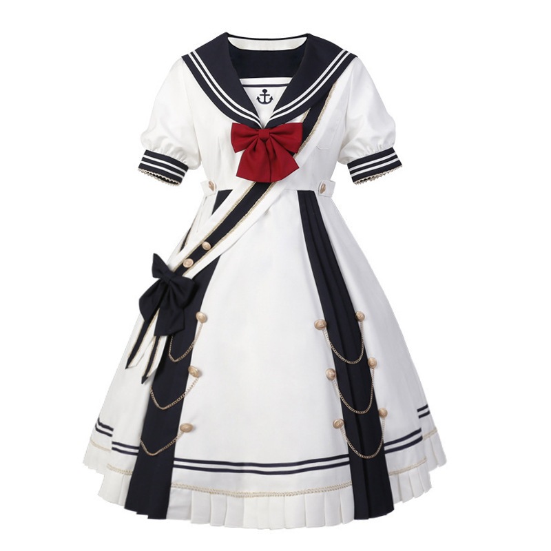 ロリータ服 ガールズ服 セーラー服 ワンピース ロリ スカート コスプレ コスチューム