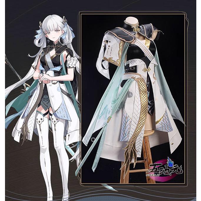 UWOWO　鳴潮　コスプレ　今汐　こんし　衣装　ウィッグ　靴　追加可能