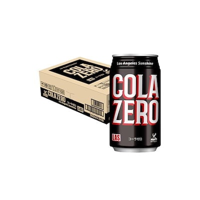 他サイト： 神戸居留地 居留地 LAS コーラゼロ 缶 350ml 24本 ゼロカロリー 炭酸飲料 コーラの商品画像