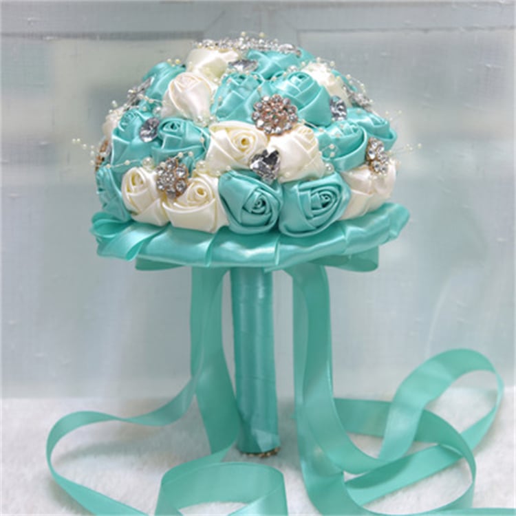 早く買いに来てください INSスタイル 花束 結婚 花嫁撮影 プレゼント リミックス花束 イミグレーション 真珠 洗練された バラ