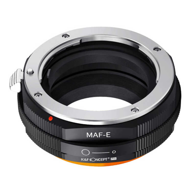 K＆FCONCEPT　レンズマウントアダプター　KF-AAE.P (ソニｰ(ミノルタ)Aマウントレンズ ソニｰEマウント変換)絞りリング付き