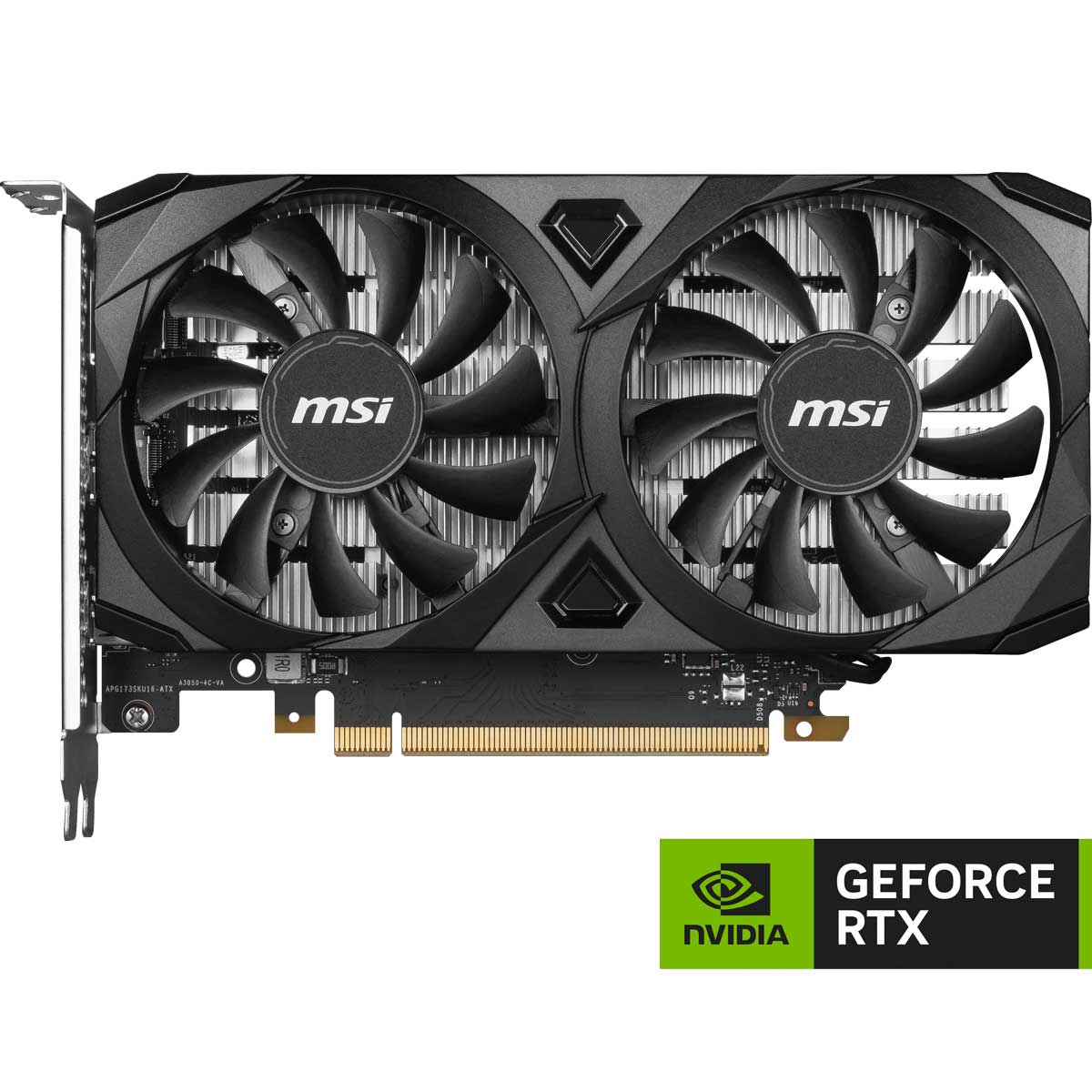 MSI MSI GeForce RTX 3050 VENTUS 2X 6G OC（ブラック） 3050VENTUS2X6GOC