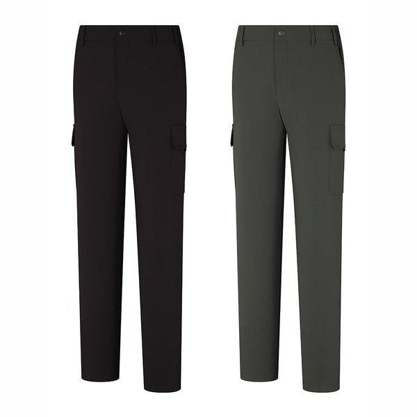 IK_メンズカーゴサイドポケット登山パンツ 秋 サイドバンディング 国民カーゴパンツ(男性)