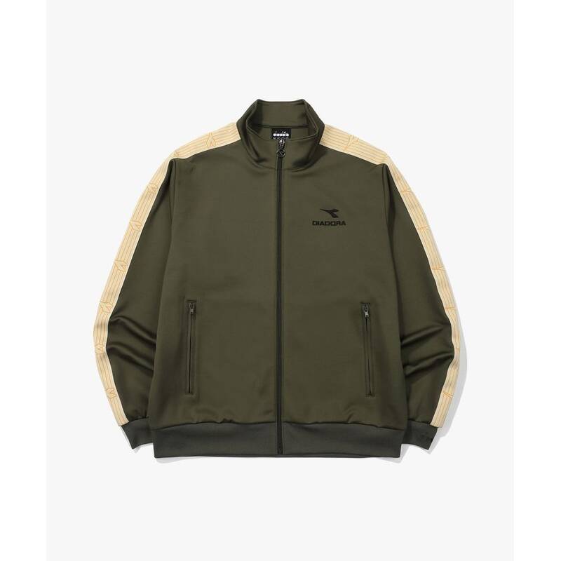 ディアドラ diadora レガシー ジャージ トラックジャケット OLIVE D5123LFT11OLD 351912