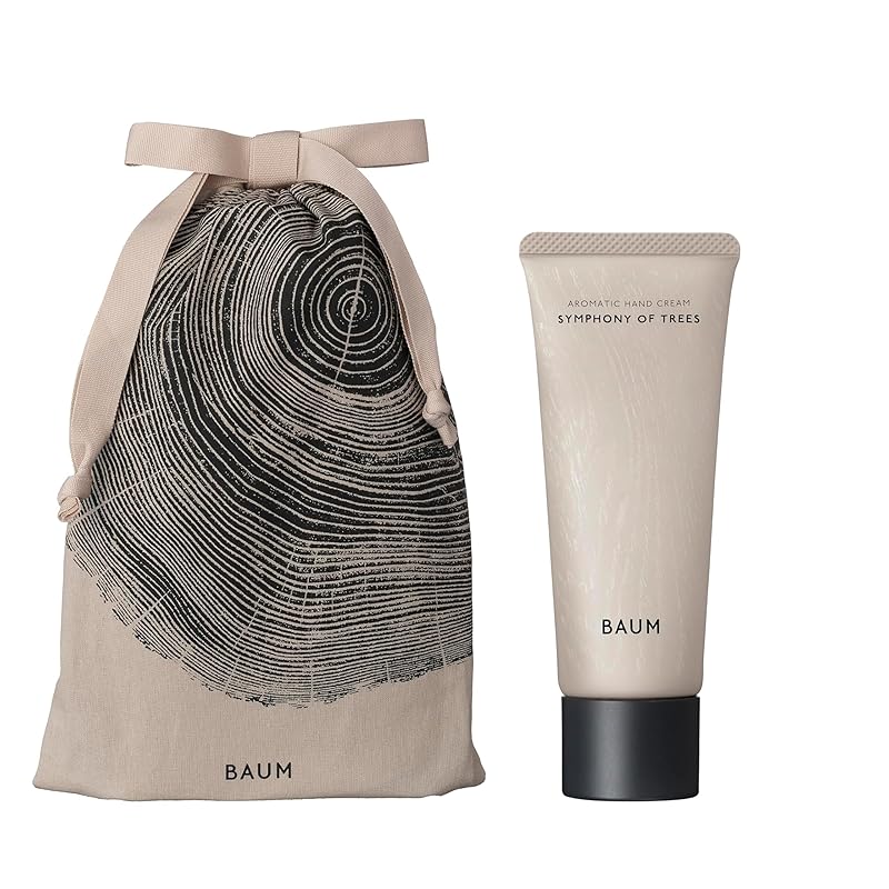 BAUM(バウム) ギフトセット アロマティック ハンドクリームn 3 75g+ラッピングバッグ ハンドクリーム SYMPHONY OF TREESの香り 2025年モデル ハンドケア 保
