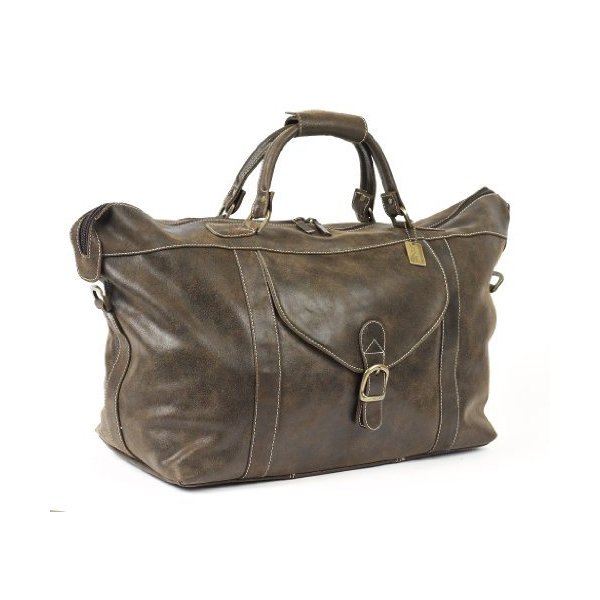 Claire Chase Laramie Duffel， Distressed Brown， One Size 並行輸入品