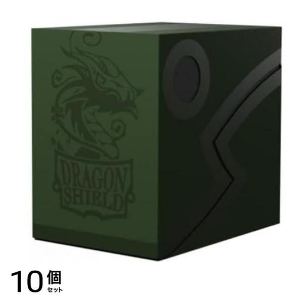 ドラゴンシールド デッキケース Double Shell‐Forest Green/Black 1個入 10個セット
