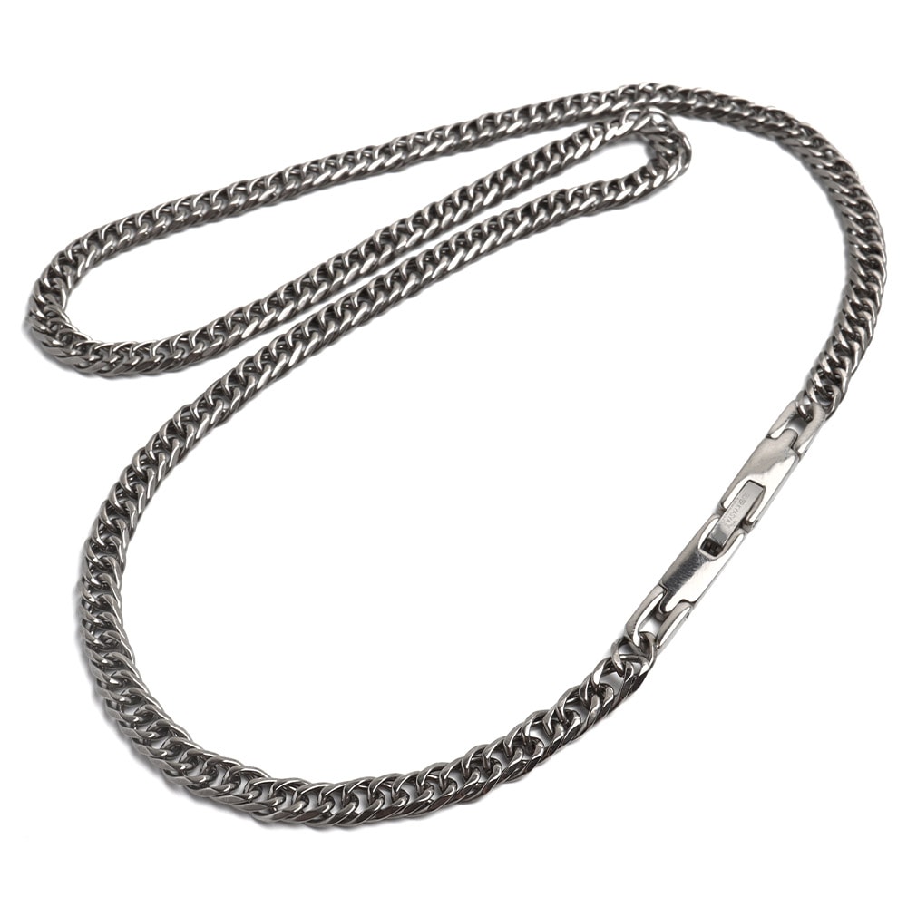 純チタン製 ダブル喜平ネックレス [n1078-5mm-s] 15,840円